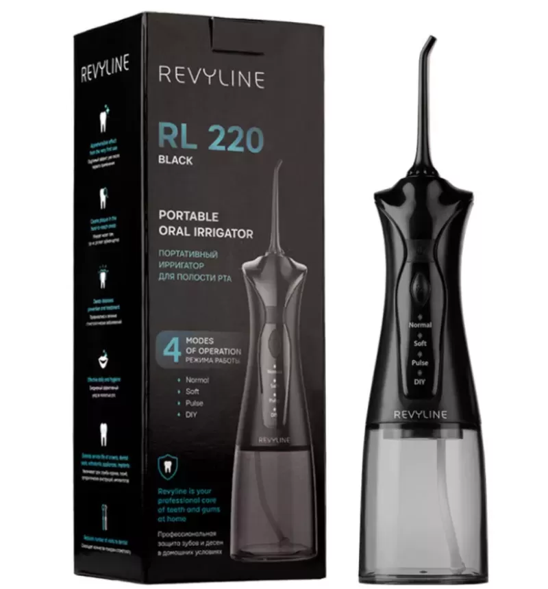 Ирригатор Revyline RL 220,  черный,  недорого